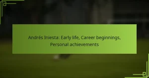 Andrés Iniesta: Early life, Career beginnings, Personal achievements